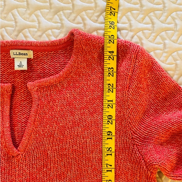 NWOT LL Bean knit sweater (S) - Picture 6 of 7